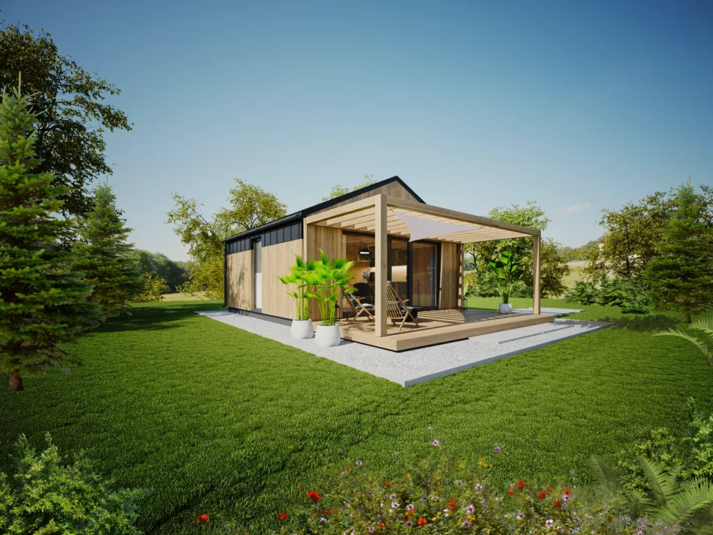 drewniane domy całoroczne